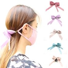UNIQ AME002 2020 Wholesale Fashion Masking Extension Strap with multicolor Bowknot Hairclip for Woman